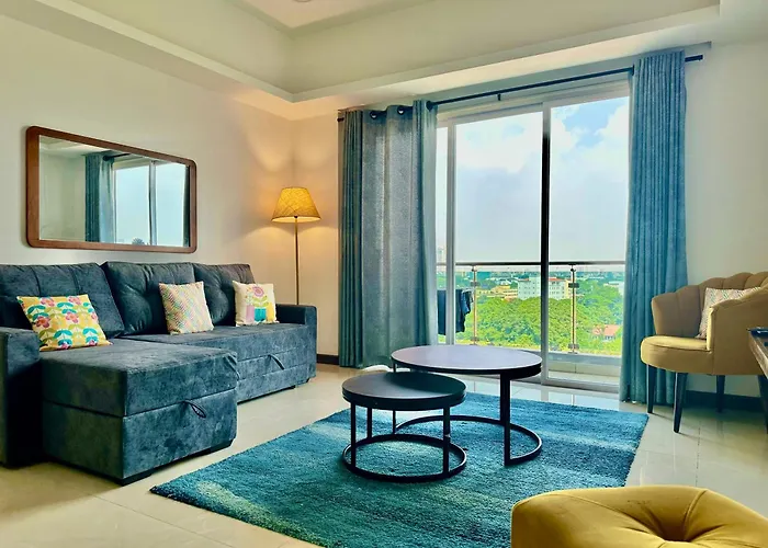 The Alfred Fern - Modern 2-Bedroom Apartment With Pool In Prime Colombo 3
